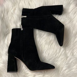 Sam Edelman black suede boots